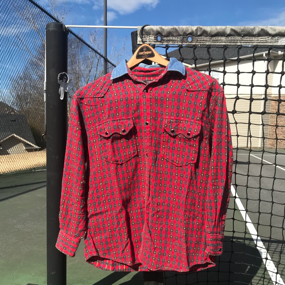 Vintage Guess by George Marciano Flannel.